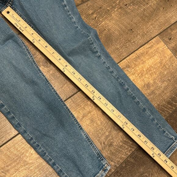 Topshop Women's Jamie High Waist Skinny Jeans Light Blue Size 28 - Picture 4 of 10